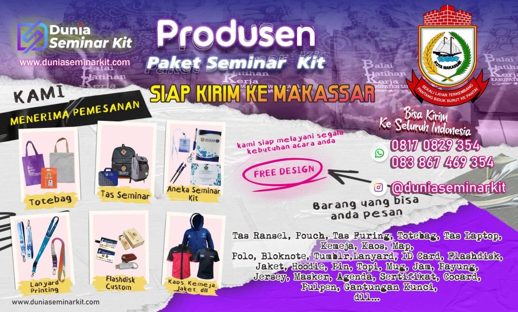 Vendor Paket Tas Seminar Kit Murah Makassar