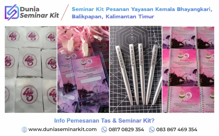  Paket Tas Seminar Kit Pesanan YKB Balikpapan, Kalimantan Timur