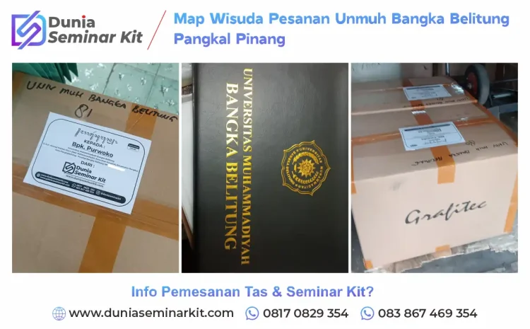  Map Wisuda Pesanan Universitas Muhammadiyah Bangka Belitung, Pangkalpinang
